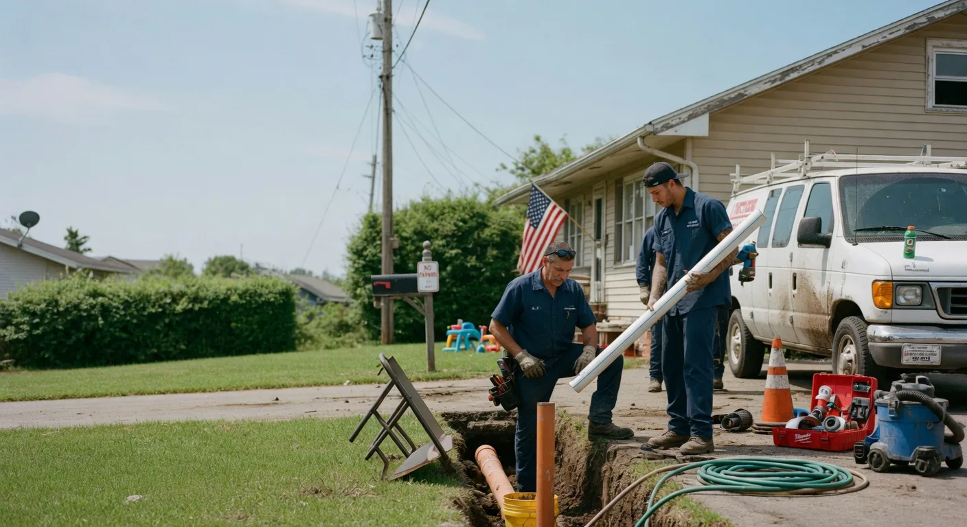 Sewer Line Inspection in Fort Branch, IN